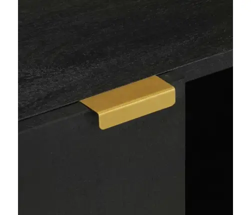 Tv Skapītis, 105X33X46 Cm, Melns, Inženierijas Koks Vidaxl