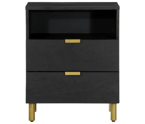 Naktsskapītis, Melns, 50X33X62 Cm, Inženierijas Koks Vidaxl Naktsskapītis, Melns, 50X33X62 Cm, Inženierijas Koks Vidaxl