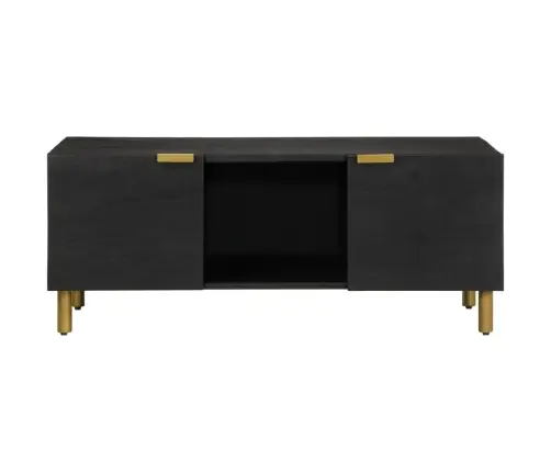 Kafijas Galdiņš, Melns, 100X54X40 Cm, Inženierijas Koks Vidaxl