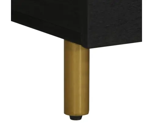 Kafijas Galdiņš, Melns, 100X54X40 Cm, Inženierijas Koks Vidaxl