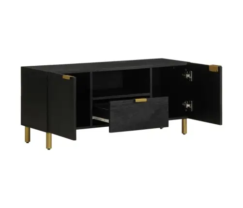 Televizoriaus Spintelė Juoda 105X33X46 Cm Engineered Wood