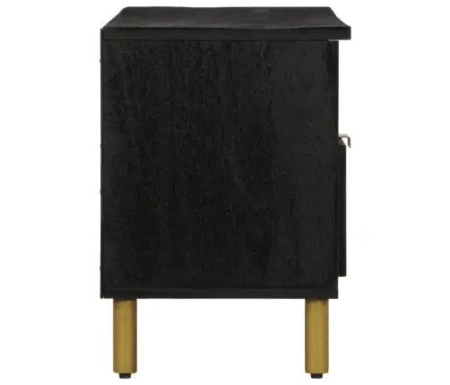 Televizoriaus Spintelė Juoda 100X33X46 Cm Engineered Wood