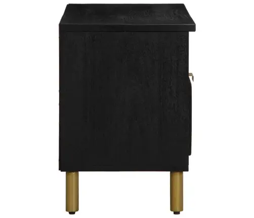 Tv Skapītis, Melns, 80X33X46 Cm, Inženierijas Koks Vidaxl