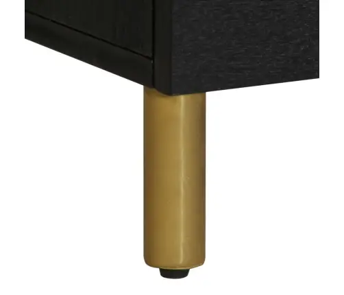 Televizoriaus Spintelė Juoda 100X33X46 Cm Engineered Wood