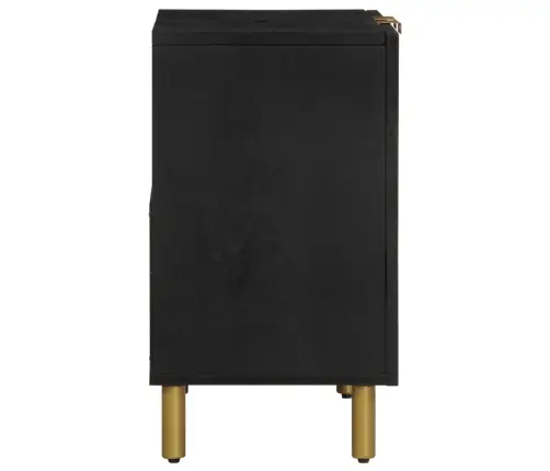 Izlietnes Skapītis, Melns, 62X33X58 Cm, Inženierijas Koks Vidaxl