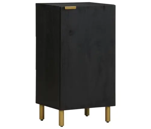 Kumode, Melna, 40X33X75 Cm, Inženierijas Koks Vidaxl