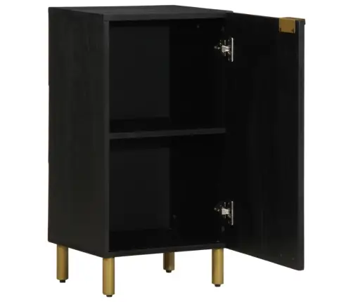 Kumode, Melna, 40X33X75 Cm, Inženierijas Koks Vidaxl