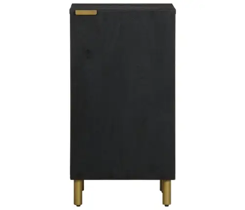 Kumode, Melna, 40X33X75 Cm, Inženierijas Koks Vidaxl