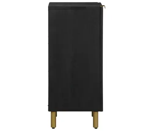 Kumode, Melna, 40X33X75 Cm, Inženierijas Koks Vidaxl