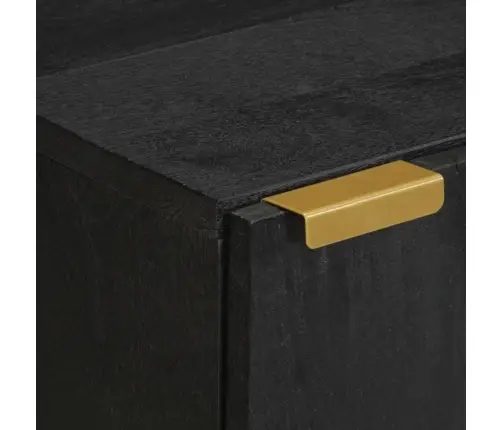 Kumode, Melna, 40X33X75 Cm, Inženierijas Koks Vidaxl