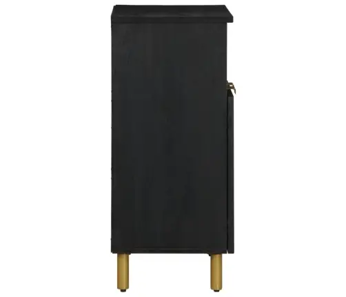 Kumode, Melna, 60X33X75 Cm, Inženierijas Koks Vidaxl