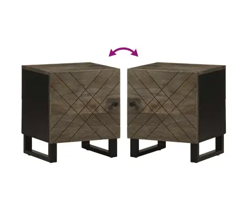 Öökapid 2 Tk, Must, 40 X 33 X 46 cm Mangopuit Öökapid 2 Tk, Must, 40 X 33 X 46 cm Mangopuit