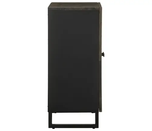 Kumode, Melns, 60X33X75 Cm, Mango Masīvkoks Vidaxl