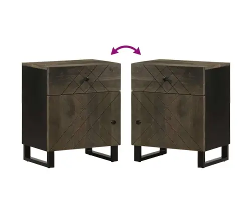 Öökapp, Must, 50X33X60 cm Mangopuit