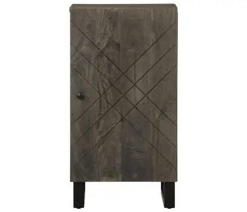 Kumode, 40X33X75 Cm, Melns, Mango Masīvkoks Vidaxl