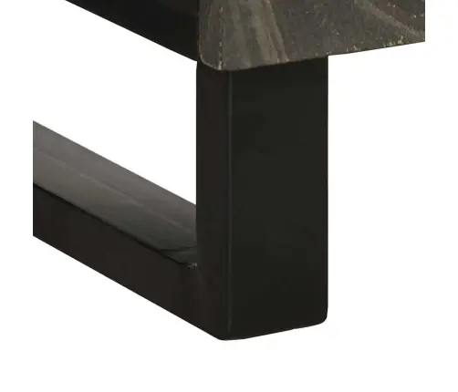 Kumode, 40X33X75 Cm, Melns, Mango Masīvkoks Vidaxl