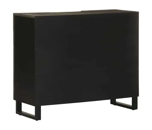 Indauja Juoda 90X33X75 Cm Masyvo Mango