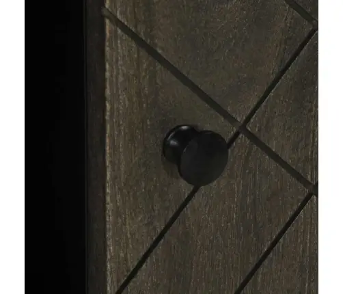 Indauja Juoda 90X33X75 Cm Masyvo Mango