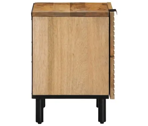 Spintelė Prie Lovos Ruda 40X33X46 Cm Medžio Masyvo Mango