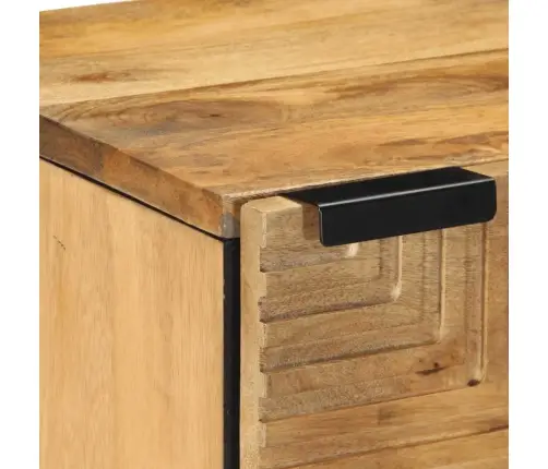 Spintelė Prie Lovos Ruda 40X33X46 Cm Medžio Masyvo Mango