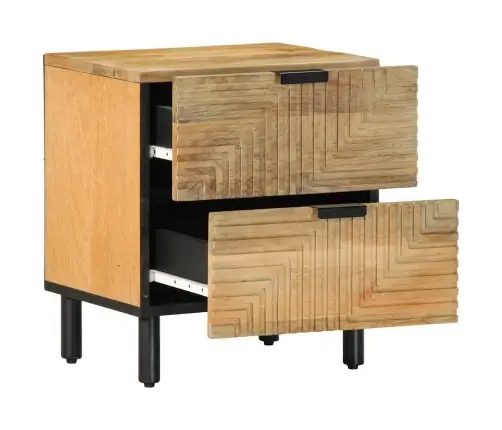 Öökapp Pruun 40X33X46 Cm Täispuidust Mango