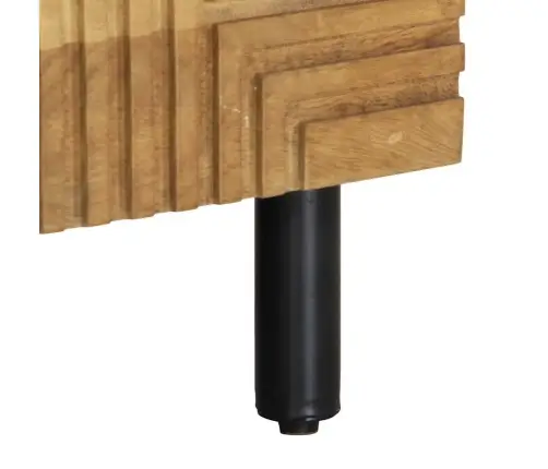 Kafijas Galdiņš Brūns 80X50X40 Cm Masīvkoka Mango Vidaxl