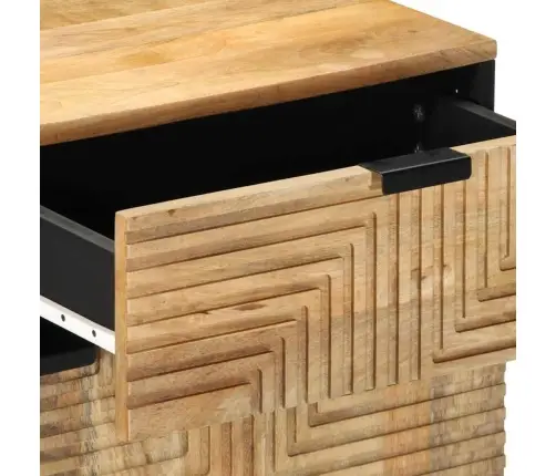 Naktsskapītis Brūns 50X33X60 Cm Masīvkoka Mango Vidaxl Naktsskapītis Brūns 50X33X60 Cm Masīvkoka Mango Vidaxl