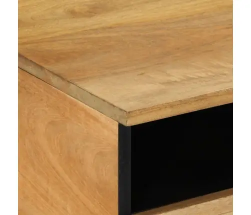 Kafijas Galdiņš Brūns 80X54X40 Cm Masīvkoka Mango Vidaxl