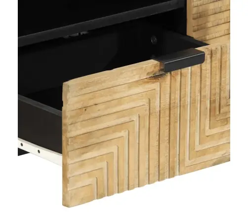 Tv Kapp Pruun 105X33X46 Cm Täispuidust Mango