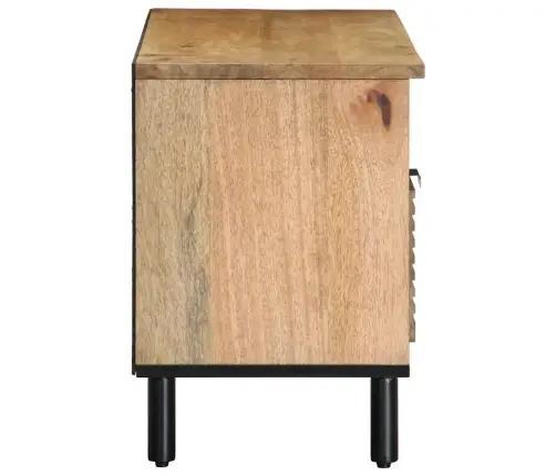 Televizoriaus Spintelė Ruda 100X33X46 Cm Medžio Masyvo Mango