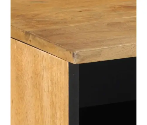 Televizoriaus Spintelė Ruda 80X33X46 Cm Medžio Masyvo Mango