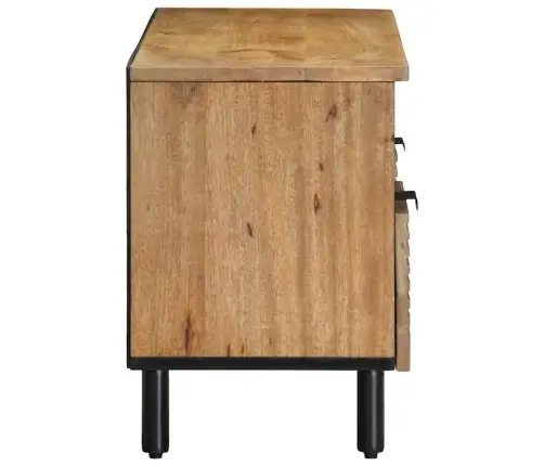 Tv Kapp Pruun 100X33X46 Cm Täispuidust Mango