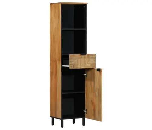 Vannas Istabas Skapis Brūns 38X33X160 Cm Masīvkoka Mango Vidaxl Vannas Istabas Skapis Brūns 38X33X160 Cm Masīvkoka Mango Vidaxl