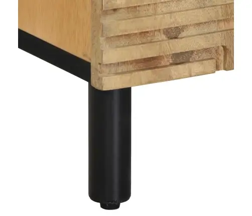 Bufete Brūns 60X33X75 Cm Masīvkoka Mango Vidaxl