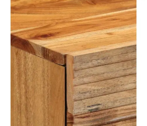 Šalia Lovos Spintelė Su Stalčių Ruda 50 X 33 X 60 Cm