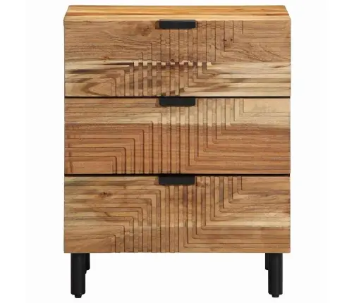 Naktsgaldiņš 50X33X62 Cm Cieta Akācija Vidaxl