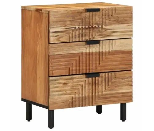 Naktsgaldiņš 50X33X62 Cm Cieta Akācija Vidaxl