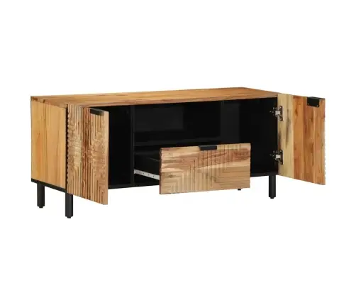 Tv Üksused Uksega Tugev Akatsiapuu 105 X 33,5 X 46 Cm Tehispuit