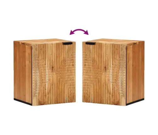 Vannasistabas Skapis Brūns, Melns Vidaxl