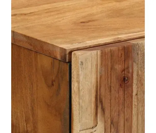 Augstais Skapītis 60X33X100 Cm Cietkoks Akācija Vidaxl