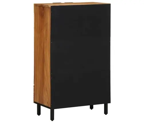 Augstais Skapītis 60X33X100 Cm Cietkoks Akācija Vidaxl