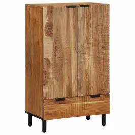 Augstais Skapītis Ar Plauktu Dabiska 60 X 33,5 X 100 Cm Vidaxl