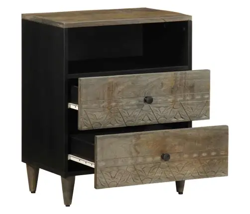 Öökapp Helehall 50X33X60 Cm Täispuidust Mango