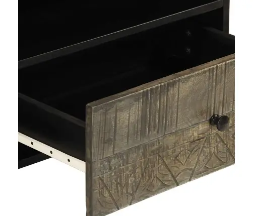 Telerialus, Must, 80X33X46 cm Mangopuit
