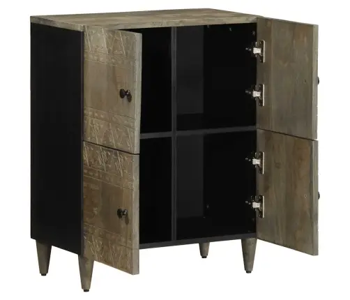 Šoninė Spintelė, 60X33X75cm Mango Medienos Masyvas