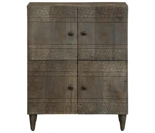 Šoninė Spintelė, 60X33X75cm Mango Medienos Masyvas