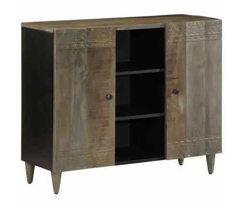Bufete 90X33X75 Cm Masīvkoka Mango Vidaxl