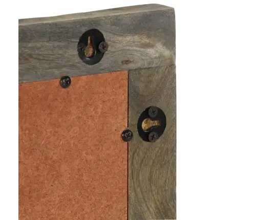 Vannas Istabas Spogulis 50X2,5X70 Cm Masīvkoka Mango Vidaxl