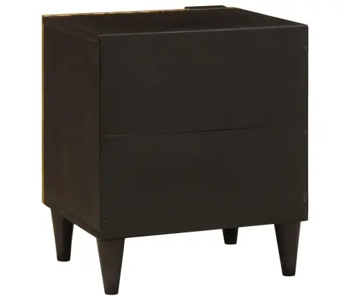 Öökapp 2 Pcs Must Ja Kuldne 40 X 33.5 X 46 Cm