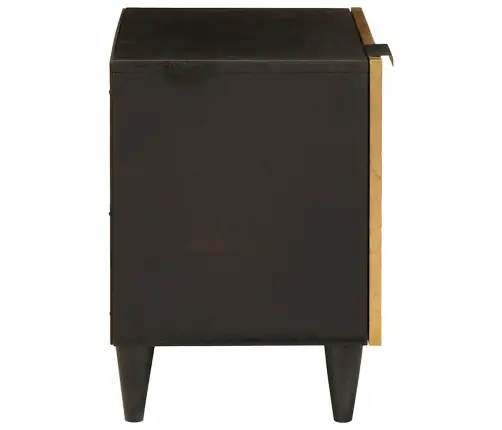 Öökapp 2 Pcs Must Ja Kuldne 40 X 33.5 X 46 Cm
